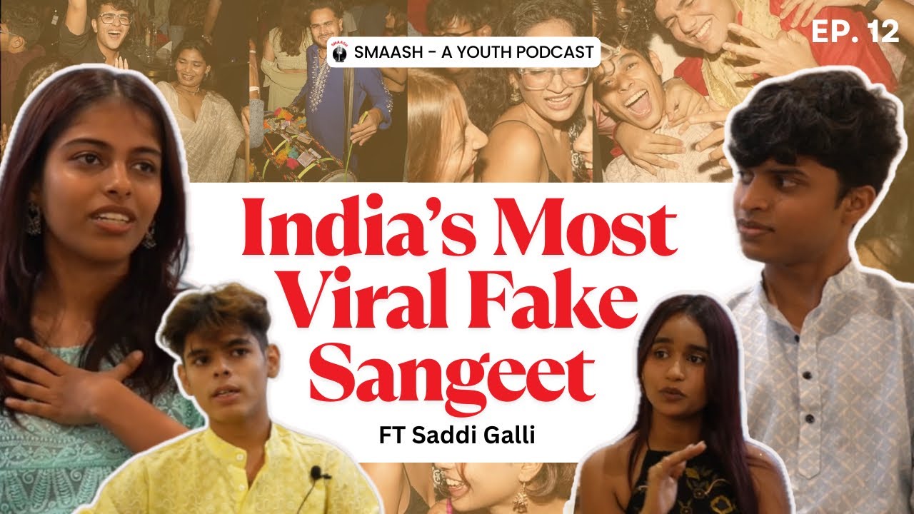 You are invited to Mumbai's 1st BIG FAT SCAM SANGEET | Saddi Galli | Smaash - A Youth Podcast