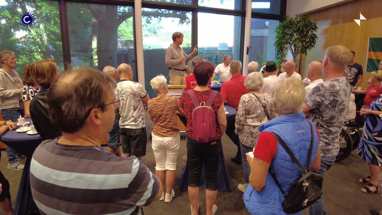 Vierdaagse wandelaars aan de start