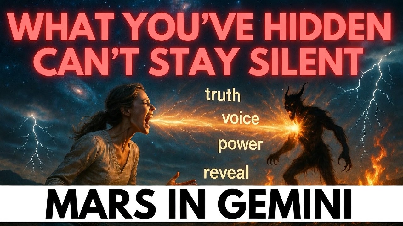 3 Things You've Been Afraid to Say Will FINALLY Come Out — Mars Enters Gemini