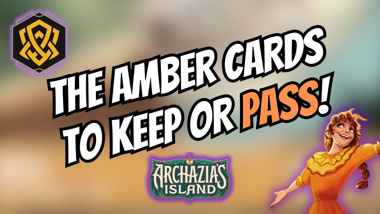 Ultimate Guide to Limited - All Amber Cards RATED - Disney Lorcana Archazia's Island