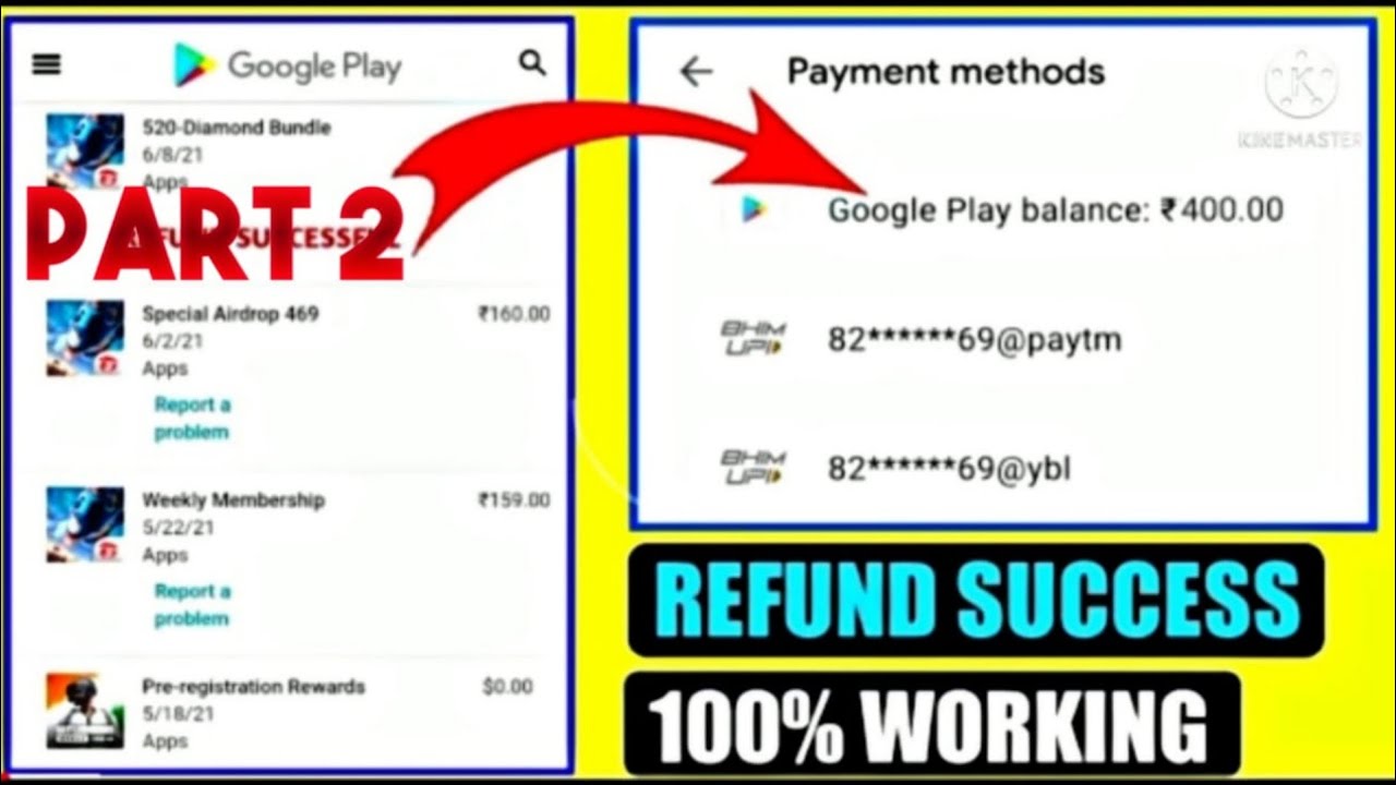 How to refund account not ban || refund successful part 2||in Tamil || free fire||