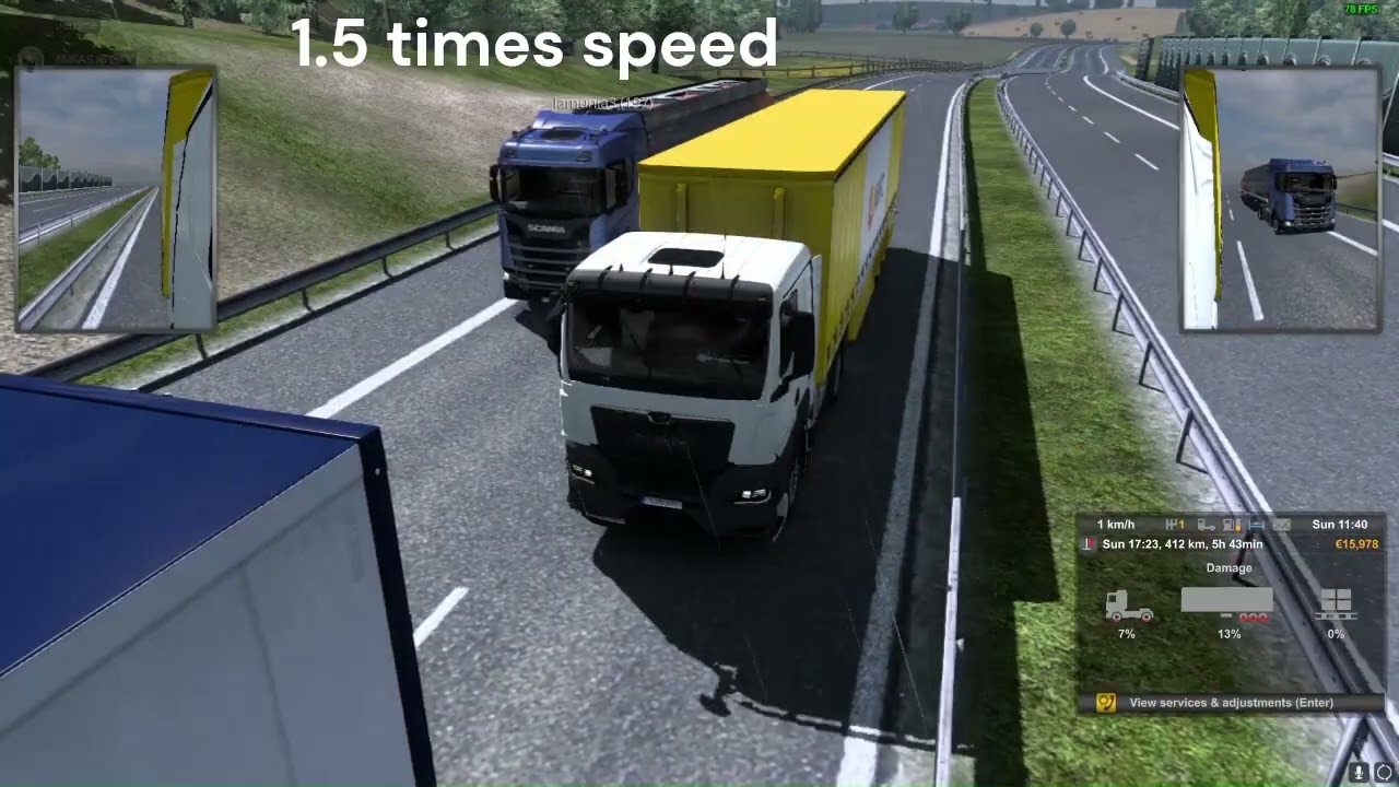 WEIRD HAPPENING ON ETS2