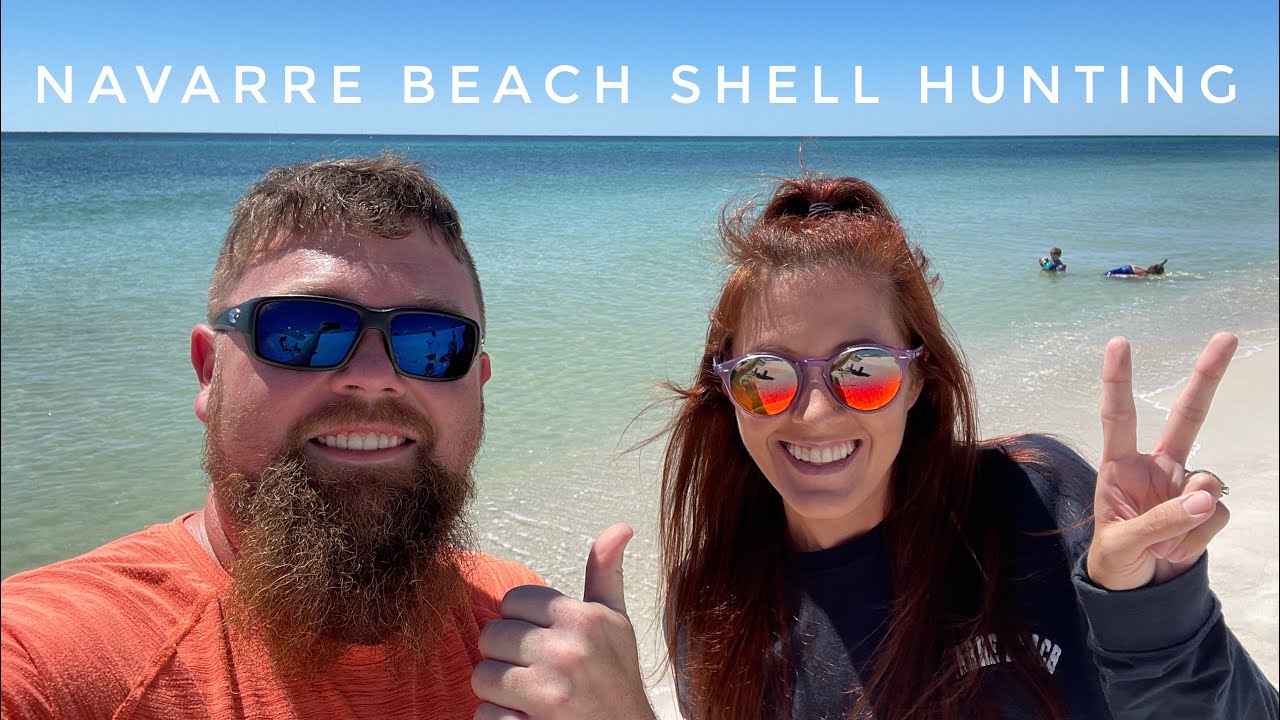 Shell Hunting in Navarre Beach - with Liz Fisher!!