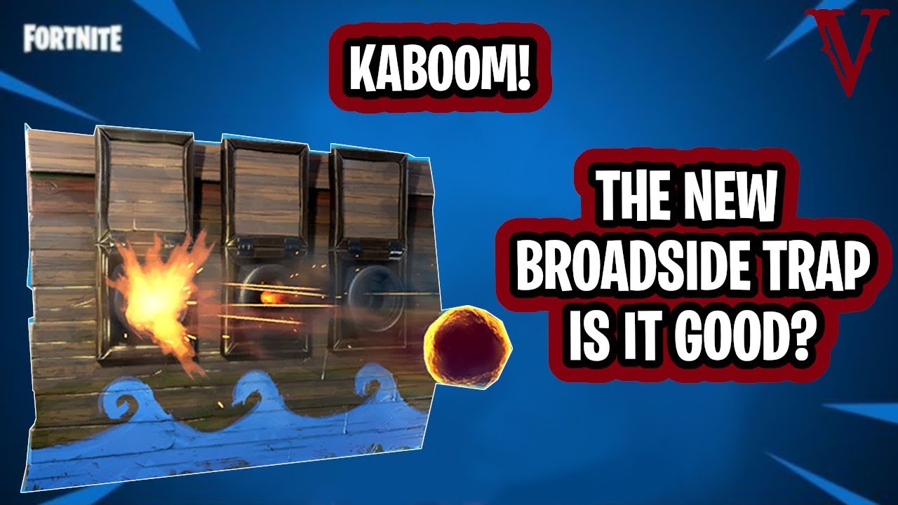 NEW Broadside Trap Review!! | Fortnite Save the World | TeamVASH