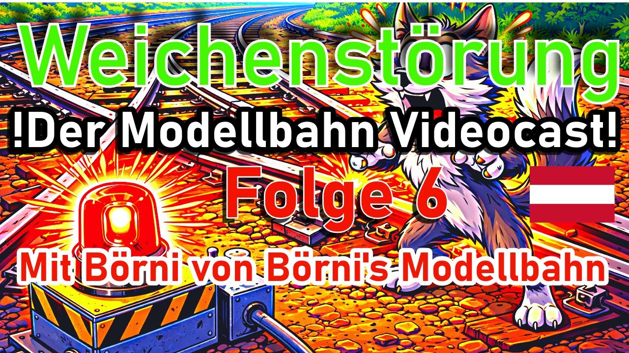 Aus Österreich! Weichenstörung Folge 6 mit Börni von Börnis Modellbahn !Der Modellbahn Videocast