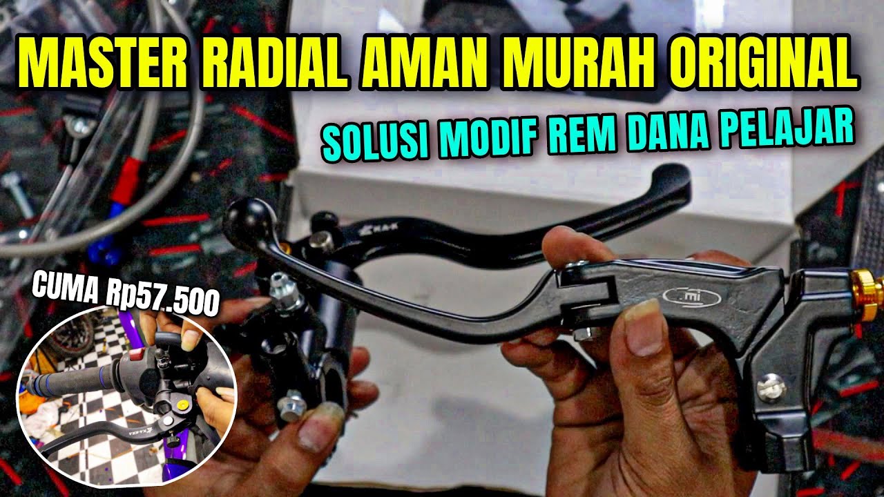 MASTER REM RADIAL MURAH AMAN BUAT HARIAN‼️KONTES BALAP OKE ‼️