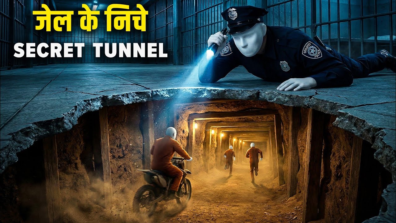 पुलिस देखती रह गई… ये बाइक से भाग निकला! || greatest jail enscape