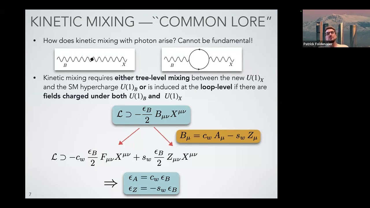 The latest from dark photons: from kinetic mixing to stellar cooling (Dr. Patrick Foldenauer)