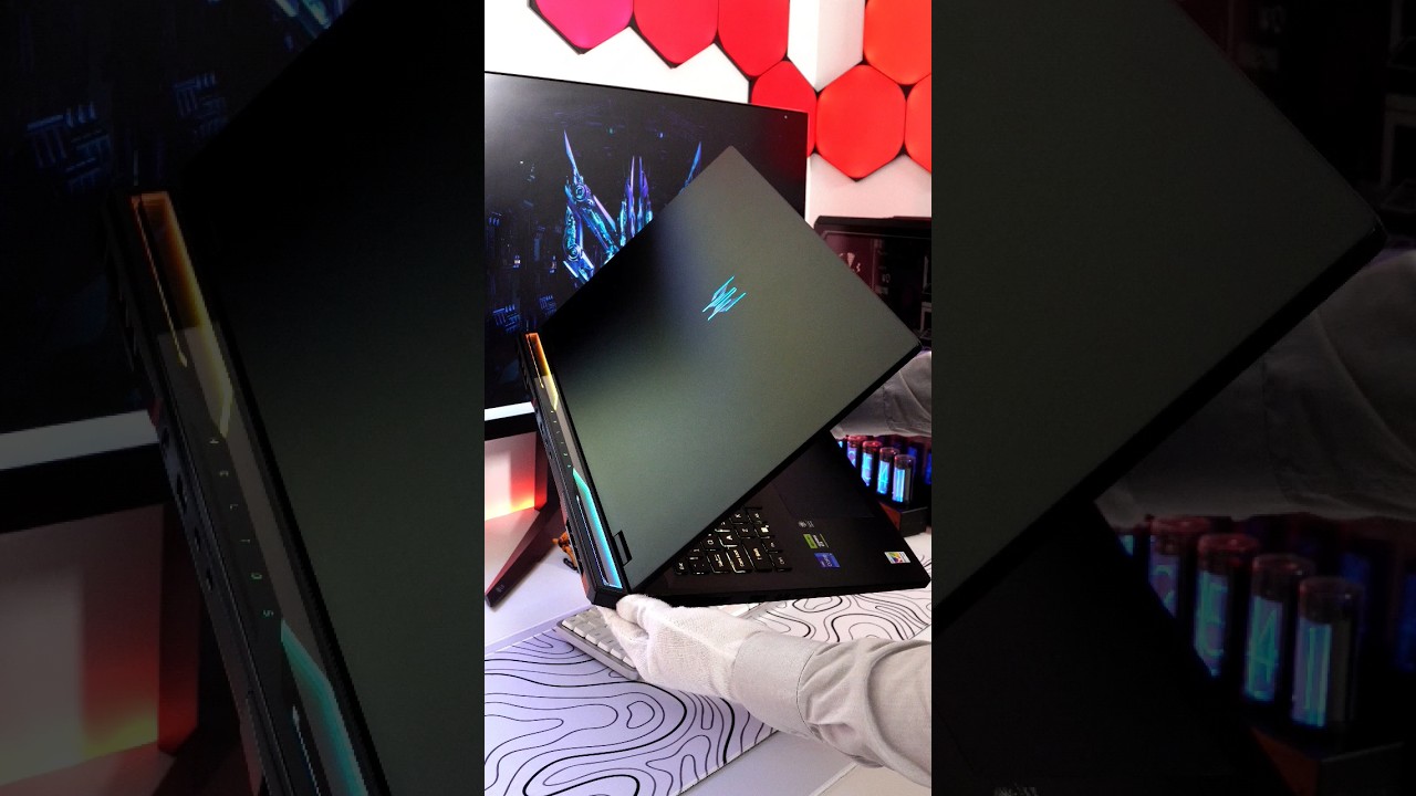 Quick Unboxing Predator Helios 18 with RTX 4090 #shorts