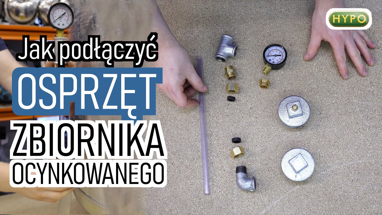 Jak podłączyć osprzęt zbiornika ocynkowanego?