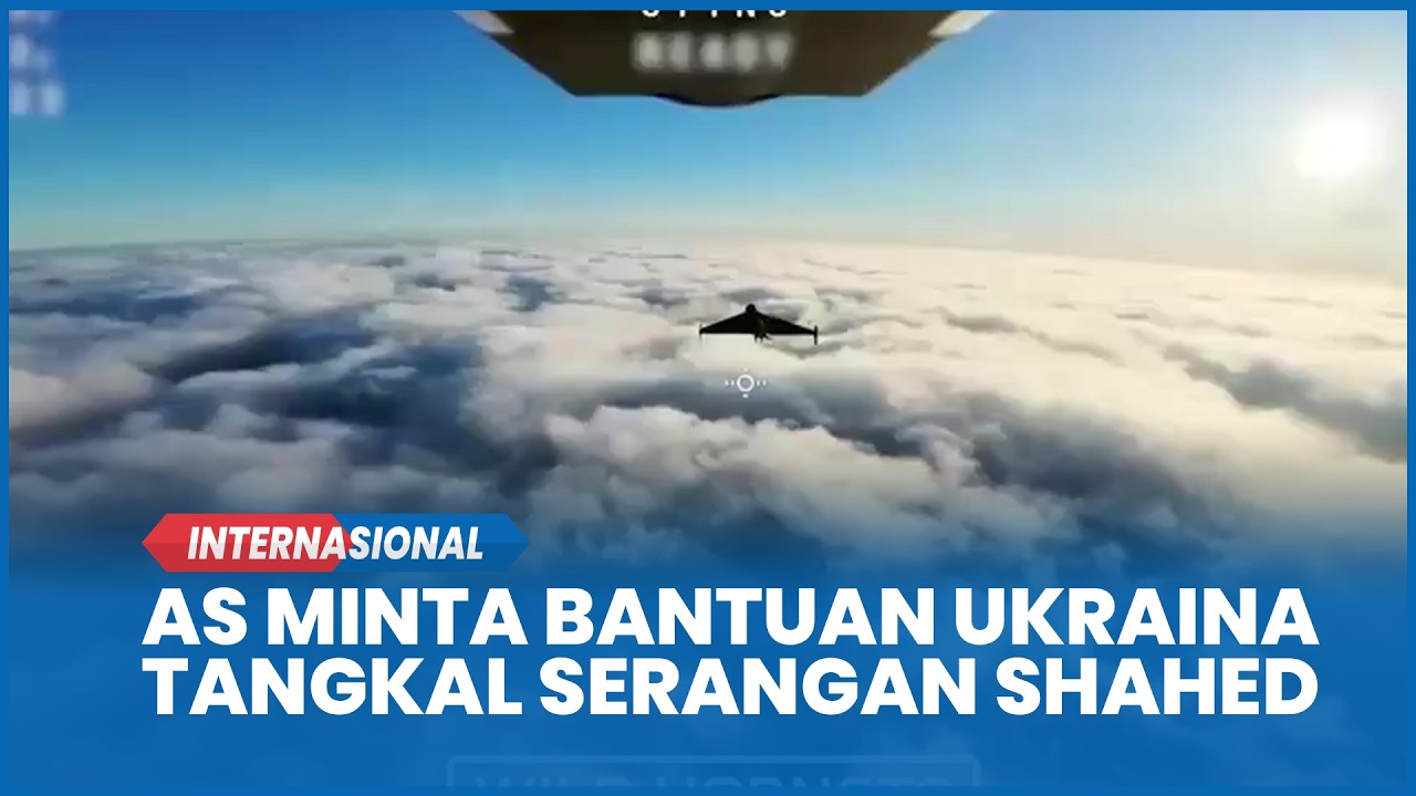 AS Minta Bantuan Ukraina Tangkal Serangan Shahed Iran di Timur Tengah