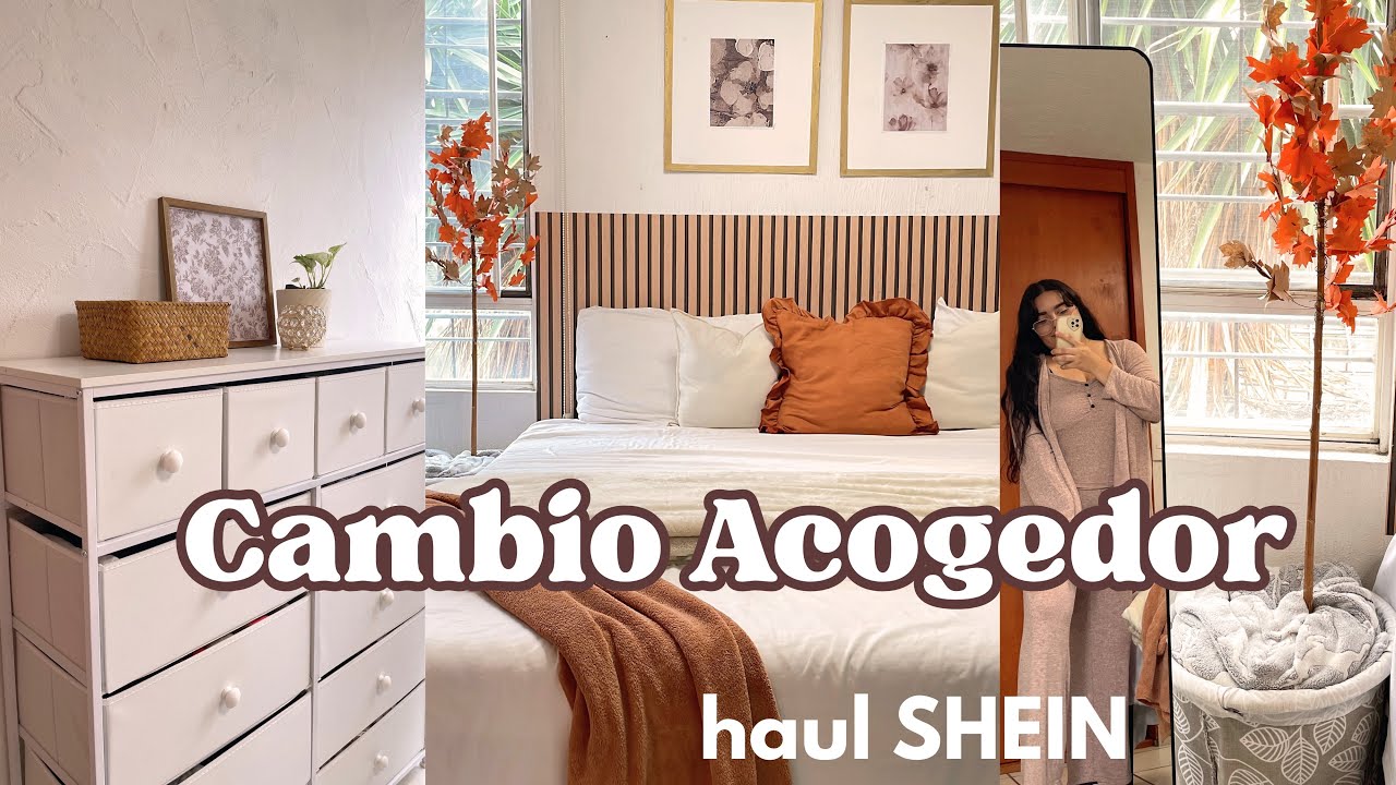 Acogedor Cambio de Recamara 🍂✨DECO ECONOMICA de OTOÑO 🍁 RECETA Y HAUL SHEIN 