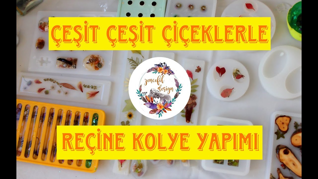 Reçine (Epoksi) Kolye Yapımı