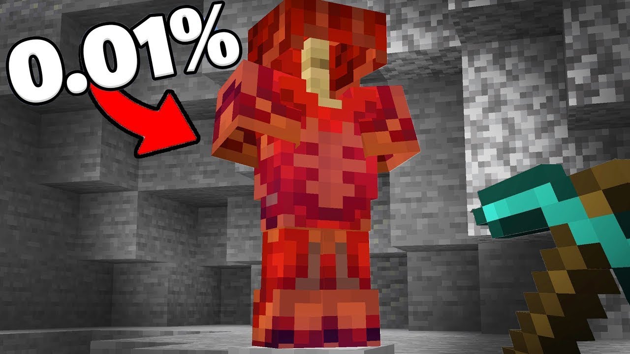 Conseguí la mejor armadura de Minecraft del mundo