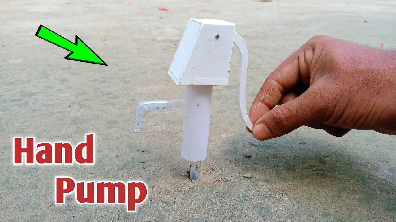 How To Make Hand Pump Construction Project | Village Water Supply  || making free energy hand pump