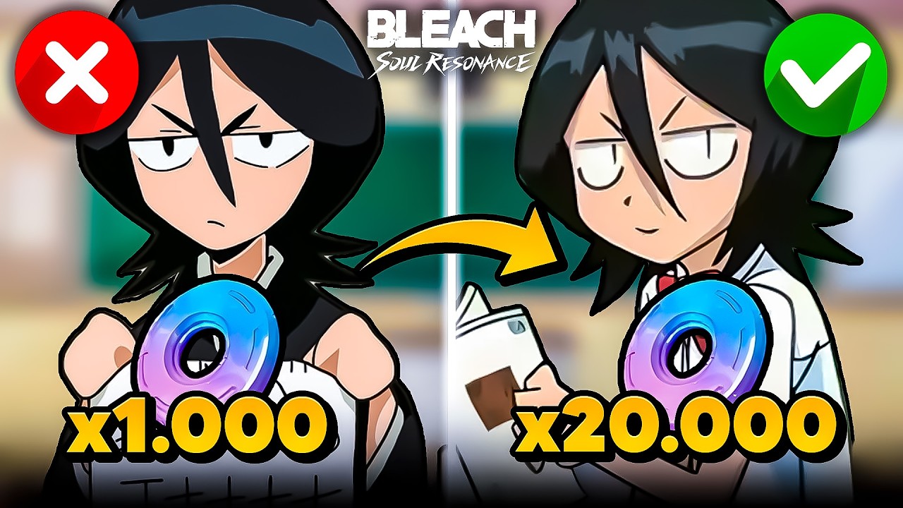 VOCÊ ESTÁ FARMANDO JADES DO JEITO ERRADO! | Bleach Soul Resonance