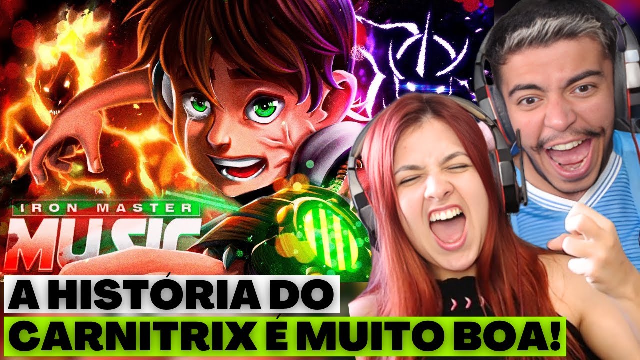 Relógio Esquisito | Carnitrix (Ben 10 AU) | Iron Master | REACT