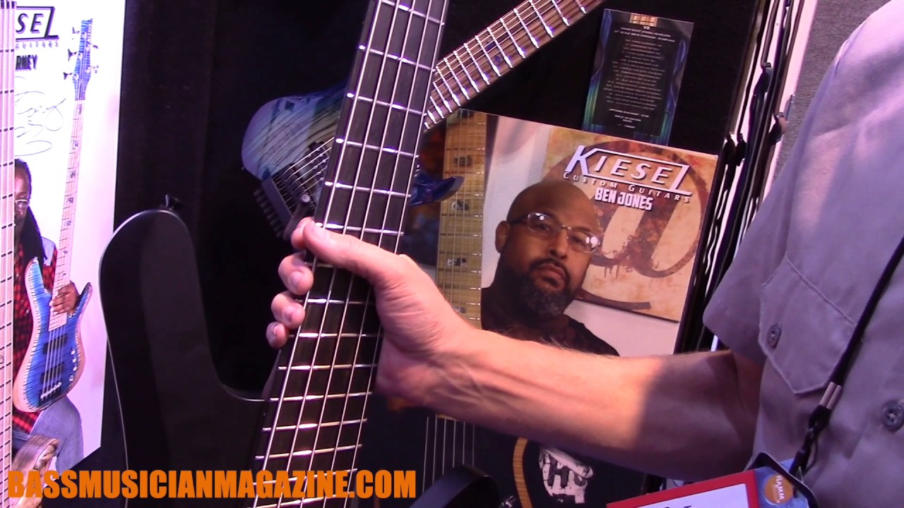 Bass Musician Magazine NAMM 2017 - Kiesel Guitars