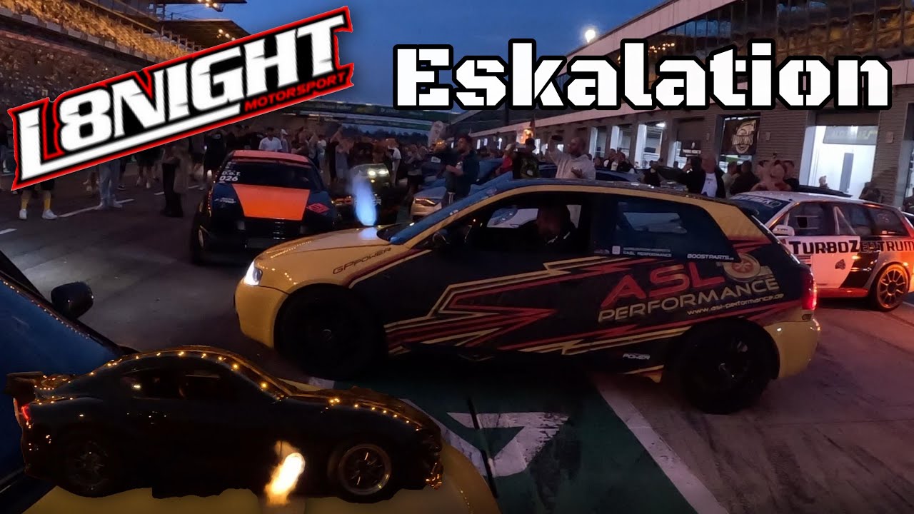 Ballern! Die Eskalation des Abends L8Night 2024 #racecar #launch