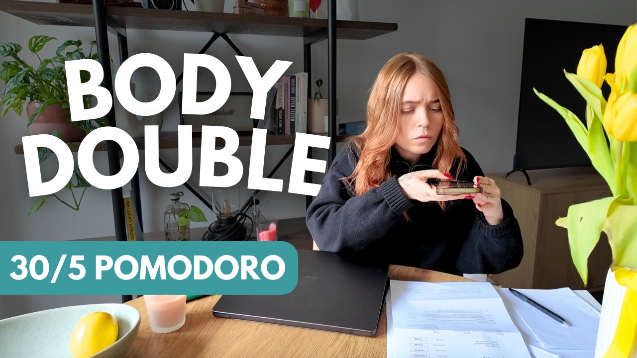 I don’t want to work either… But let’s get it done | Virtual Body Doubling (3 Hours, ADHD-friendly)