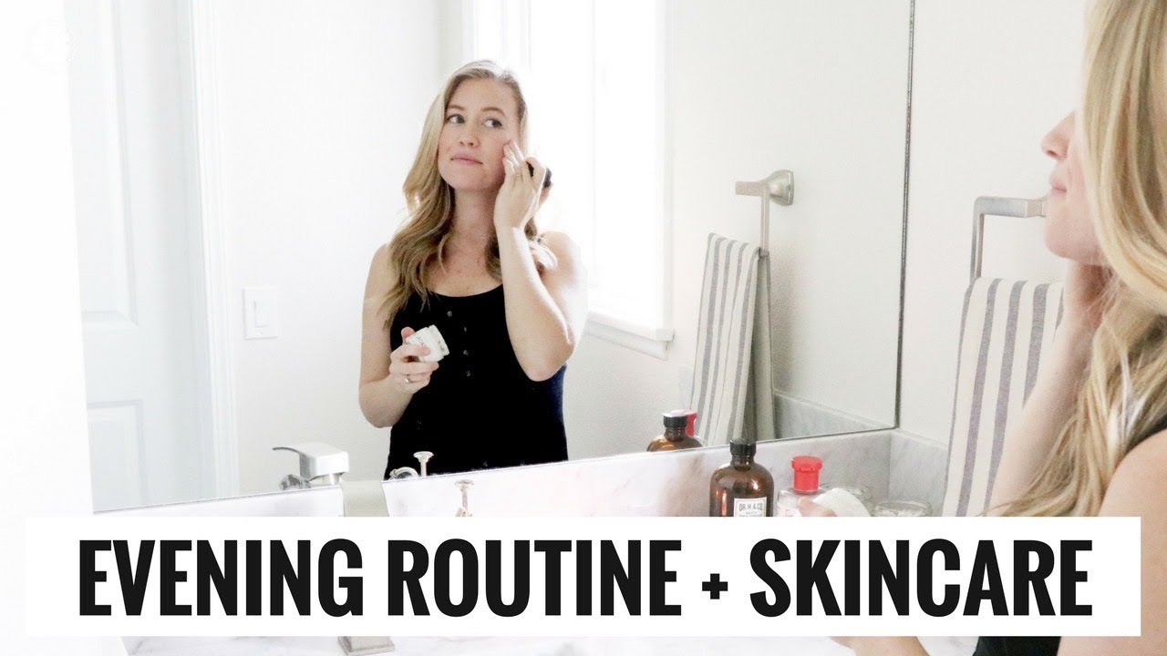 Evening Routine + Pregnancy Skincare Favorites | Healthy Grocery Girl