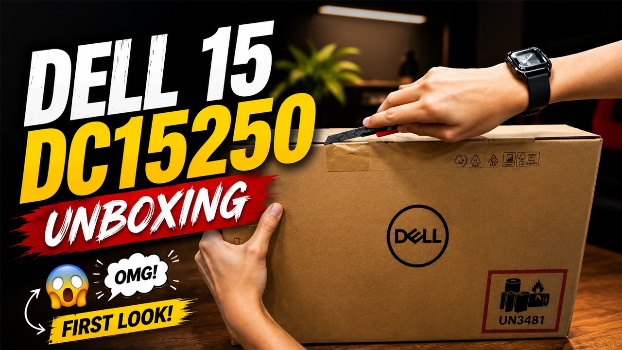 Dell 15 DC15250 Unboxing 🔥 Intel Core i5-1334U | 8GB RAM | 512GB SSD | Worth Buying in 2026?