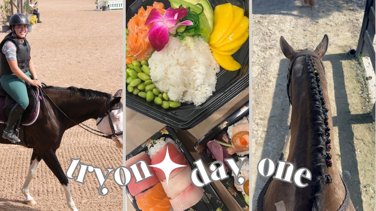 Tryon Horse Show Vlog (ft. Food, Friends, Ponies)