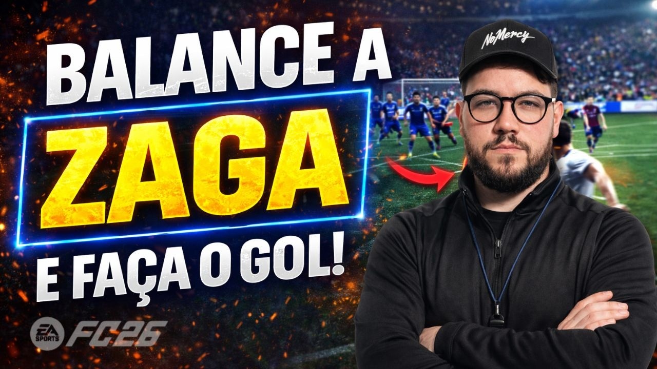 🔥 COMO CRIAR ESPAÇO NA DEFESA DO ADVERSÁRIO NO EA FC 26 | MÉTODO DOS PROS 🥇