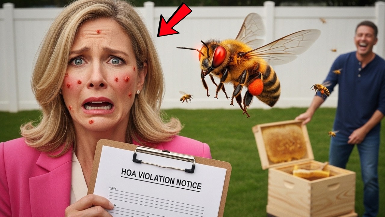 HOA Karen Kept Spray Painting My Beehives — So I Let Nature Handle the Rest