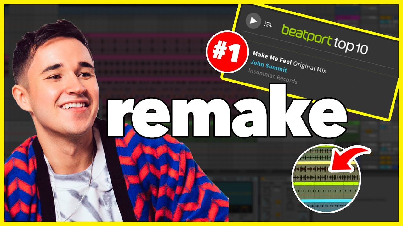 #JohnSummit - Make me Feel | Ableton Live REMAKE | Tutorial Tech House
