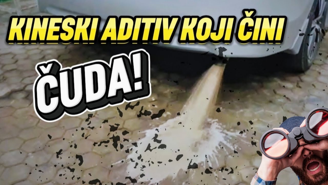 Ovaj aditiv je izbacio 10 godina stare naslage! OSTAO SAM U ŠOKU!