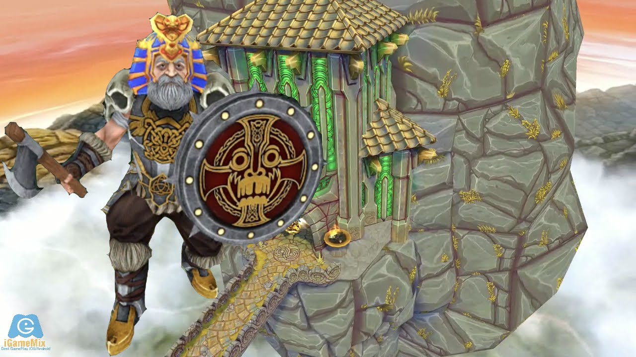 iGameMix🏛SIGUR FROSTBEARD BLAZING HELMET SKY SUMMIT👏Temple Run 2 LOST JUNGLE HD Fullscreen✅#823