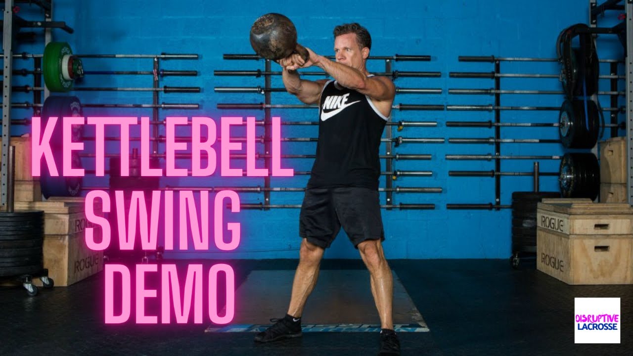 2 Hand Kettlebell Swing DEMO (Hardstyle technique).