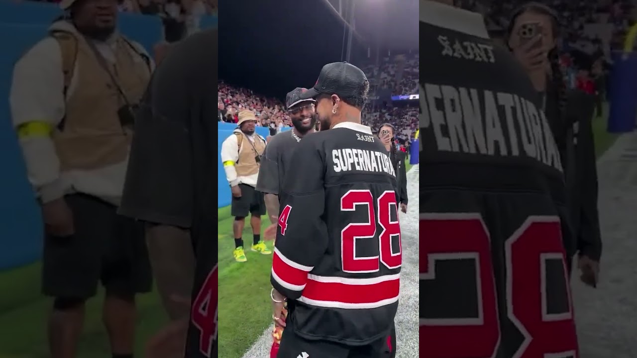 Neymar was in attendance for the Kansas City Chiefs vs Los Angeles Chargers clash in Brazil!