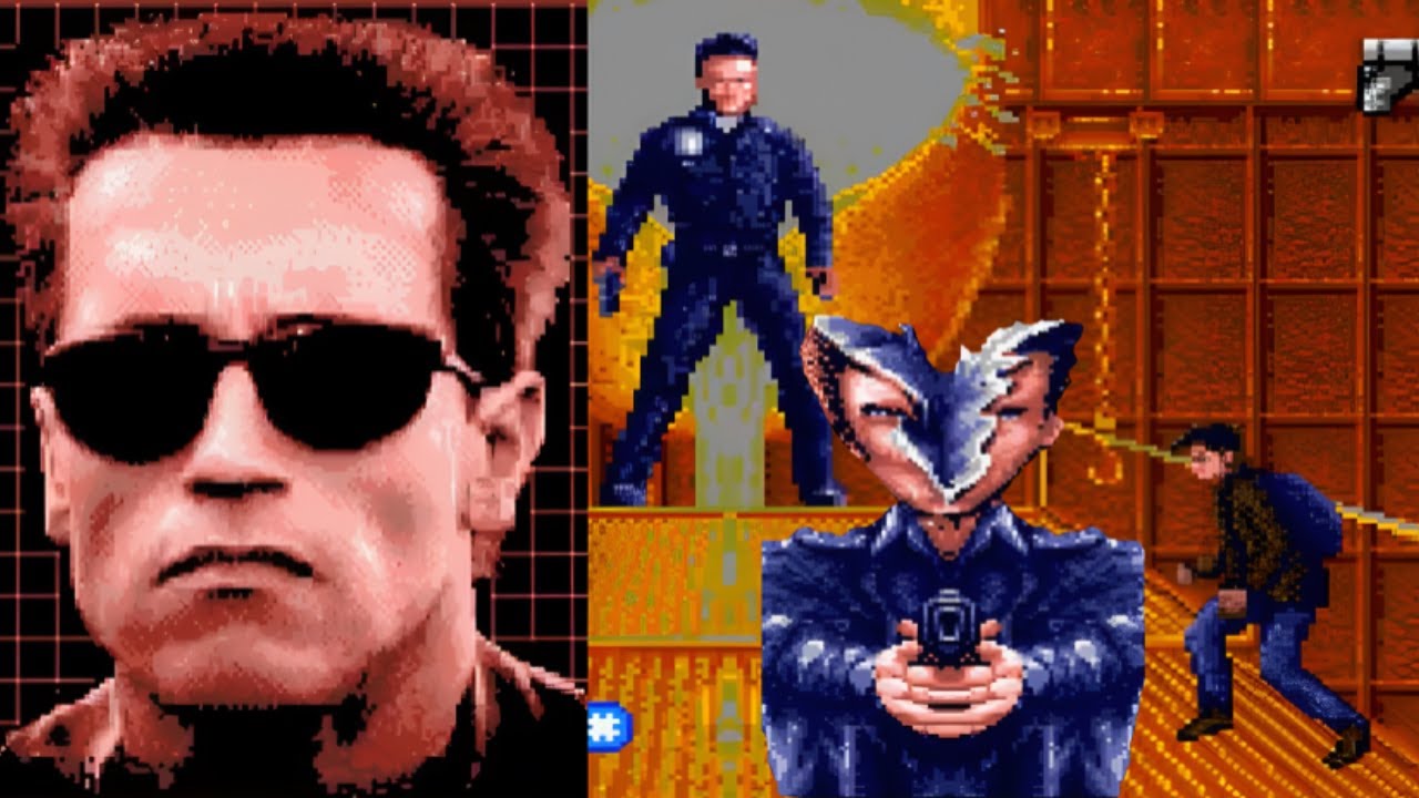 T2 - The Arcade Game All Bosses (No Damage With Ending) Genesis/Megadrive