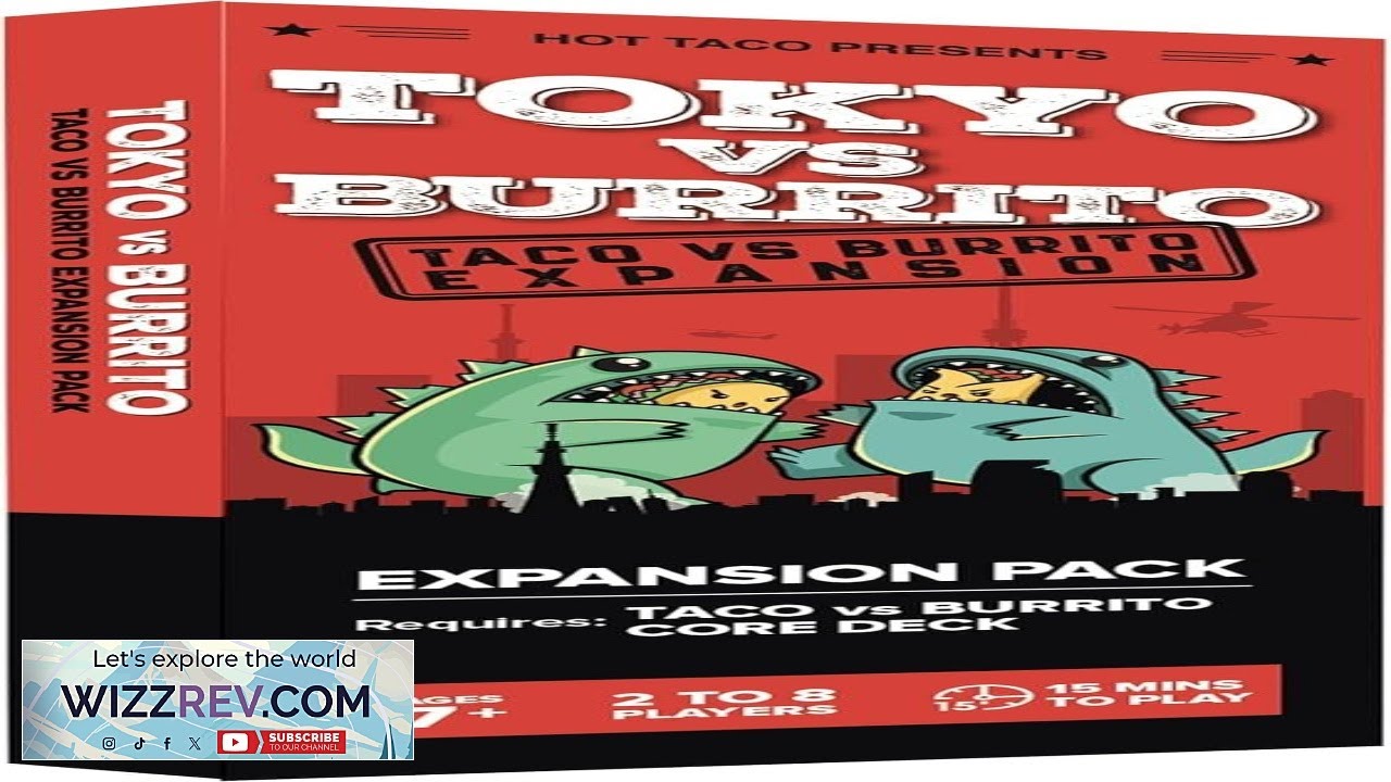 Taco vs Burrito Tokyo: Expansion Pack — увлекательная семейная игра для детей