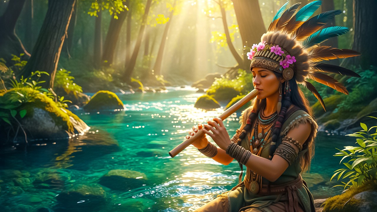 Быстрое заживление и облегчение боли за 2 минуты | Тибетская целебная флейта, повышает умственную...