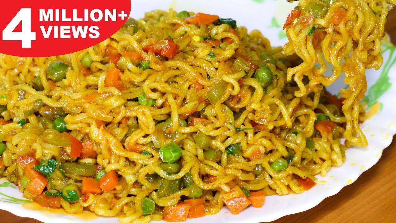 बच्चे सब्जी नहीं खाते हैं तो मैगी वह बनाएं ऐसी सब्जी से vegetable Maggi recipe
