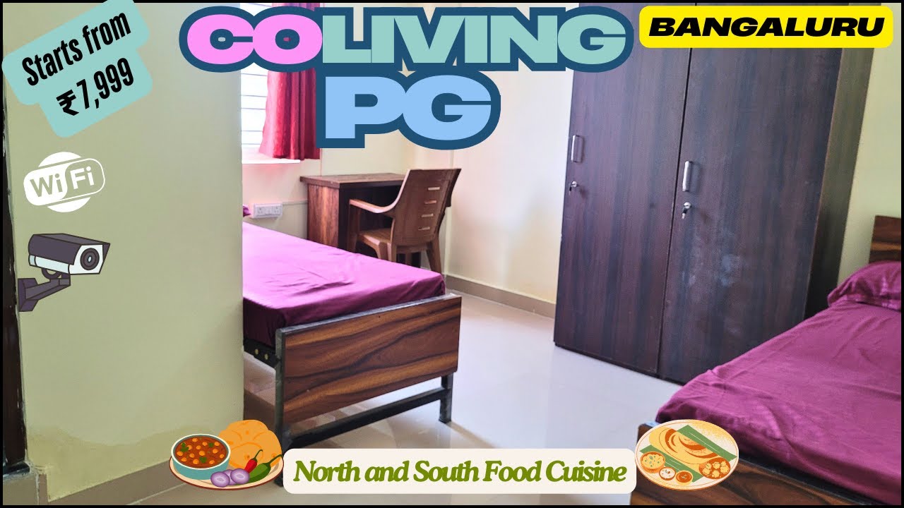 Coliving PG in BTM Layout, Bangalore | Affordable PG with Amazing Amenities & Lake View