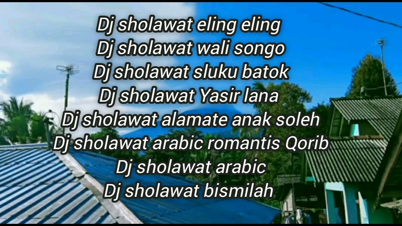 Dj sholawat yang bikin santui