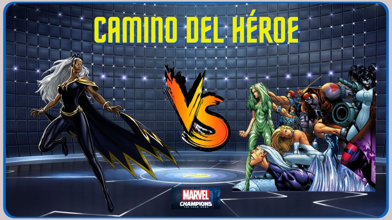 Marvel Champions LCG - Tormenta Vs A la fuga Híbrido