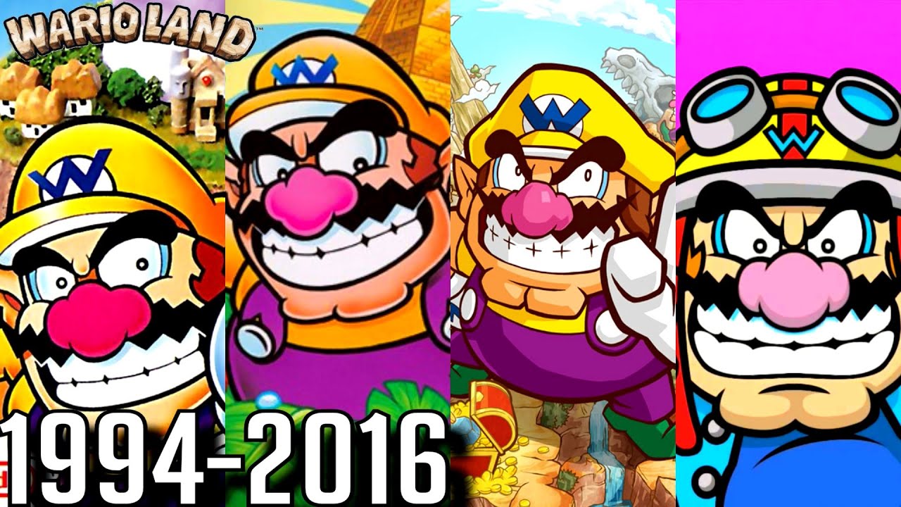 Wario Land - ALL INTROS 1994-2016 (GBA, Gamecube, DS, Wii)