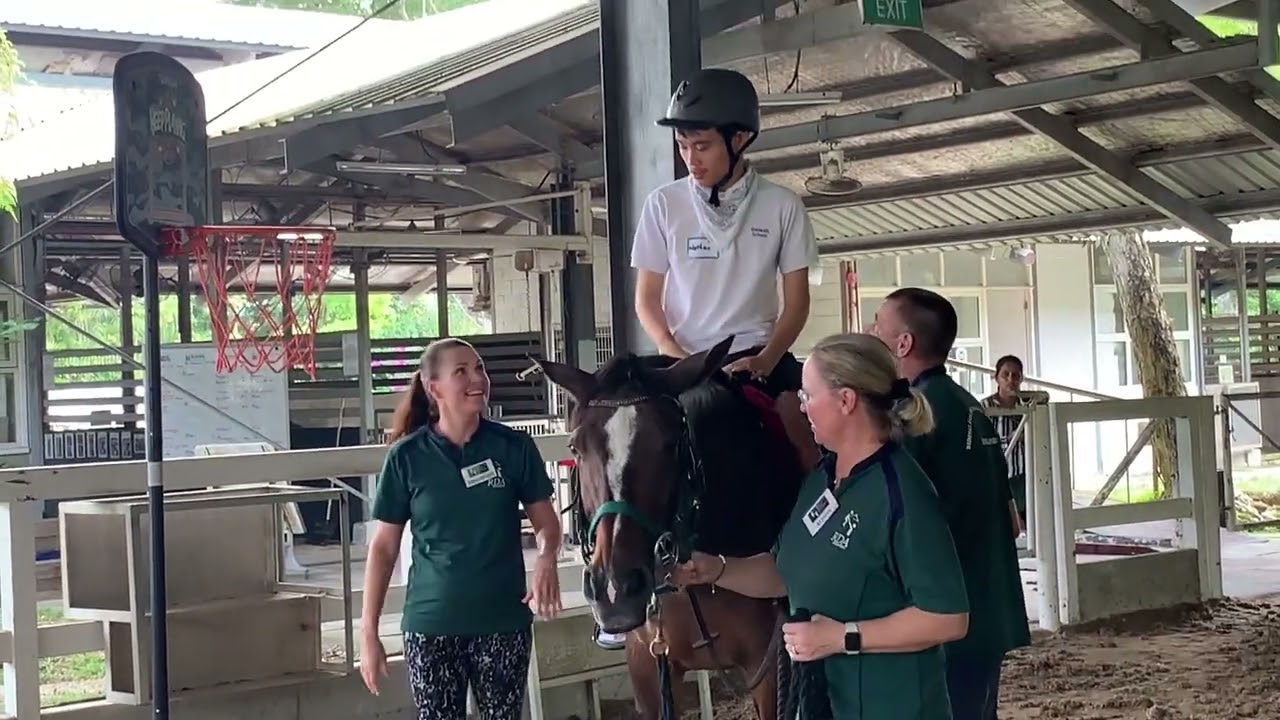 Nathan's Riding for the Disabled Association (RDA) Singapore Graduation (Nov. 9, 2023)