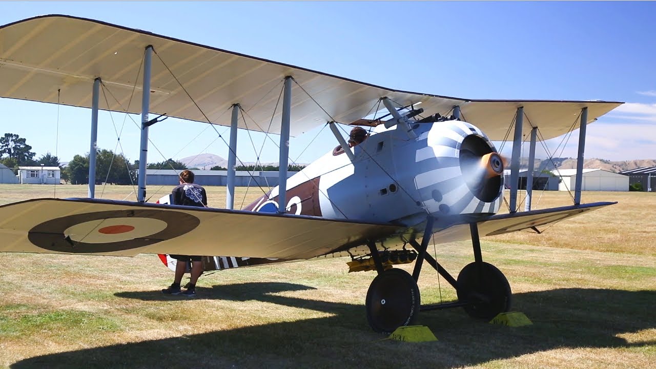 Engine: Bentley BR.2 rotary in 1918 Sopwith Snipe