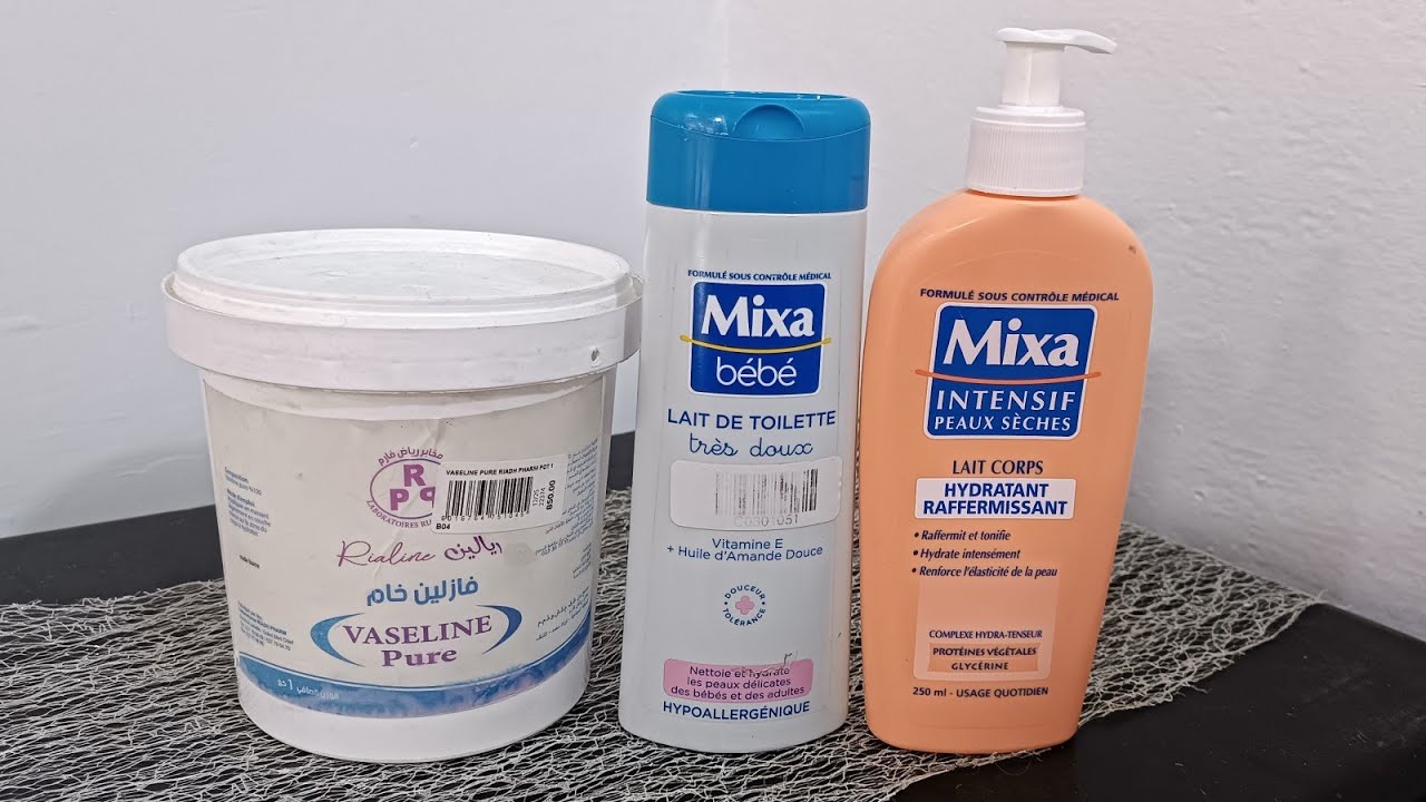 الفرق بين mixa bb الزرقاء برتقاليه وفازلين