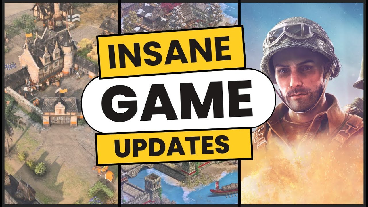 MASSIVE New RTS Updates ► Aoe4, Aoe2 & CoH3 DLCs INCOMING + MORE