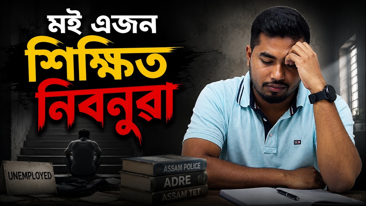 😢 I Am Unemployed Today, Government Employee Tomorrow | Assam Job Aspirants Must Watch! 💪🔥
