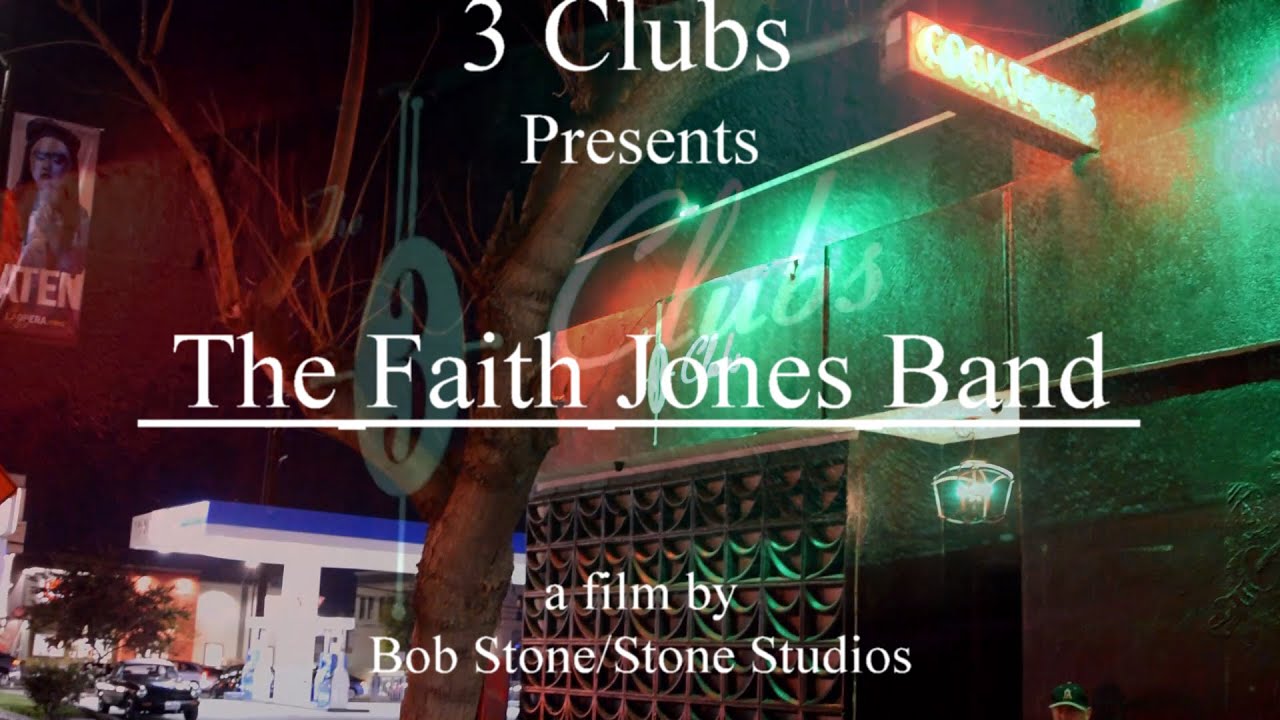 The 3 Clubs Presents The Faith Jones Band Jan. 18 2026