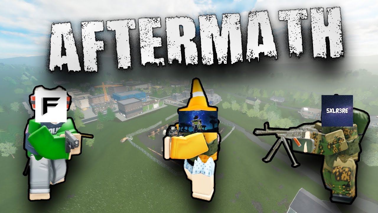 МЫ НЕ МОЖЕМ СДЕЛАТЬ ПЕРЕРЫВ, как КОМАНДА, в Aftermath ROBLOX при участии @5xlr3re и @Feich99