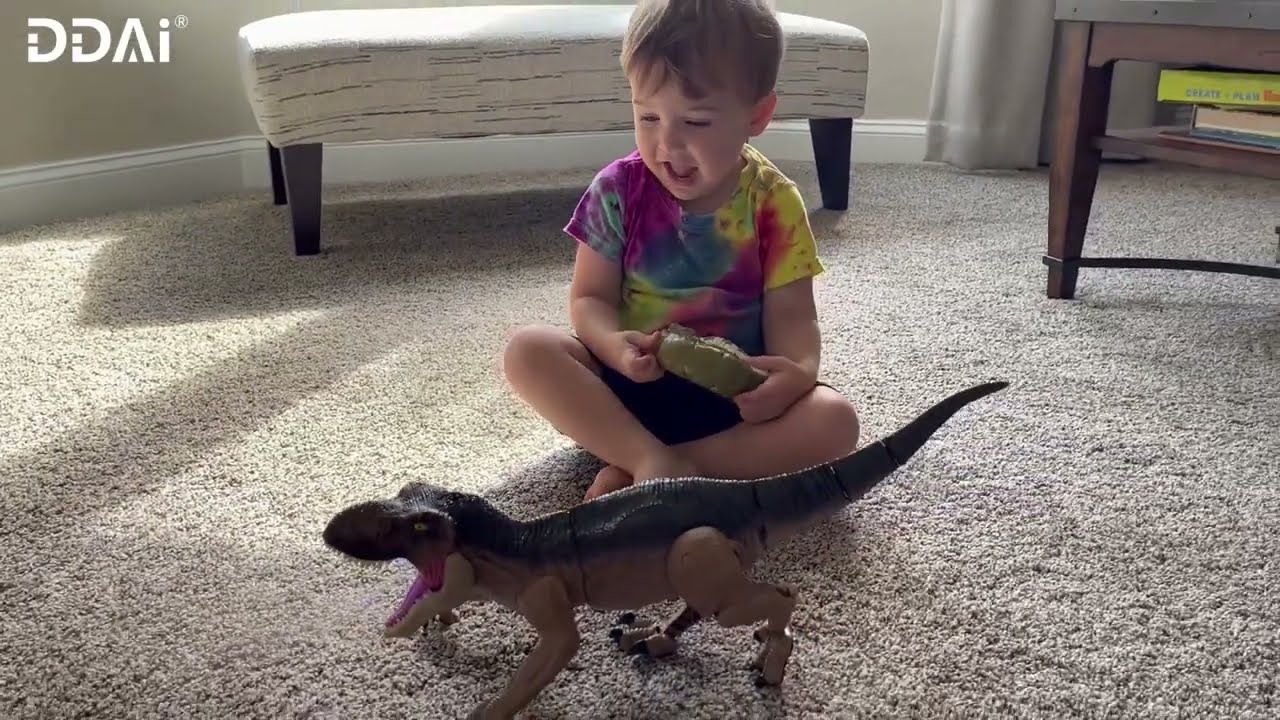 Dinosaur Toys Remote Control Dinosaur Test-Playing ( Happy Kids )